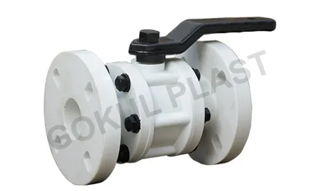 PP Ball Valves Flange End Manufacturer, Ahmedabad, Gujarat, India